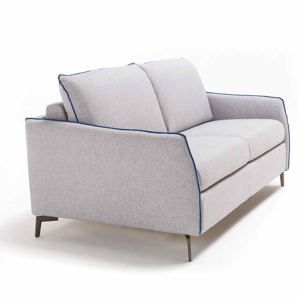 GERMANUS Astuccio Aurel In Cotone - Made In EU, Dimensioni 190x55x50 Mm, Con Cerniera, Nero