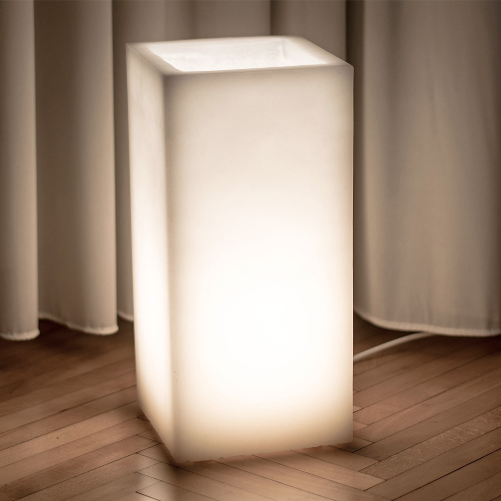 Sabai Scent Lampada Profumata In Ceramica Grigio Cenere | Bruciaolio Essenziale Fatto A Mano Per Aromi E Cere