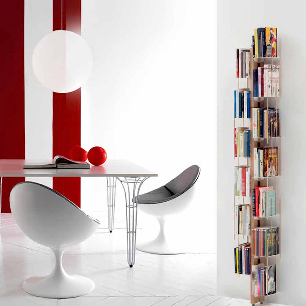 Libreria moderna di design da terra made in Italy- Zia Veronica