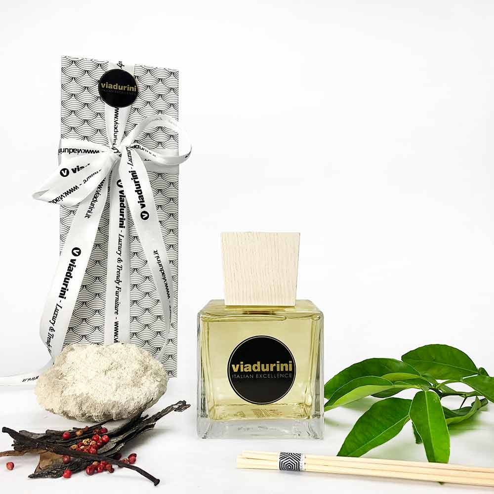 RAPTUS Diffusore Per Ambiente 300ml In Bambù Con Bastoncini Inclusi: Nebbia Regolabile, Design Elegante Per Casa E Ufficio