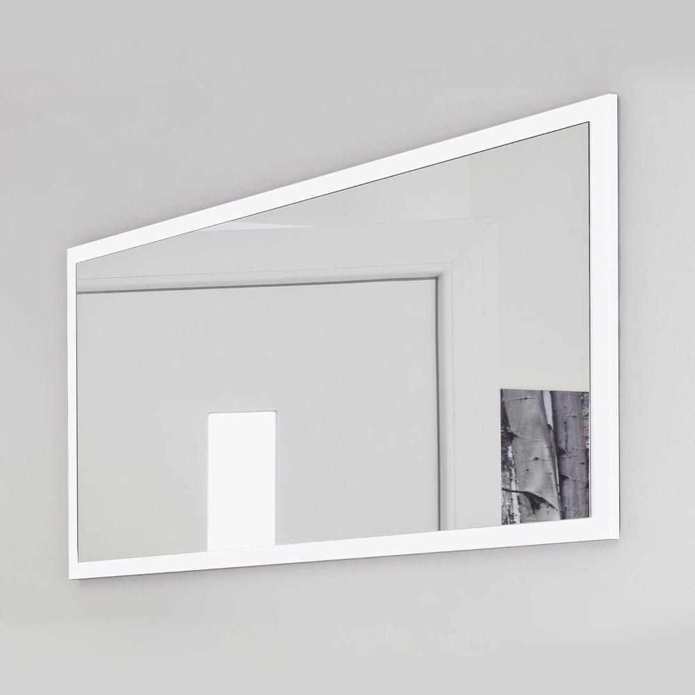 Specchio a Muro Rettangolare Cornice Lucida Design Italiano