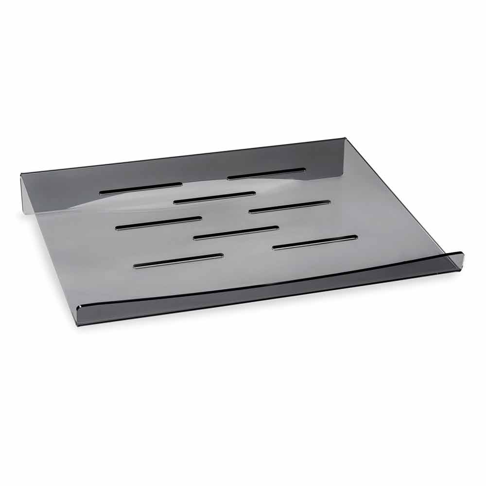 Supporto Per Laptop In Acrilico Per Scrivania – Trasparente, Minimal, Solleva Il PC