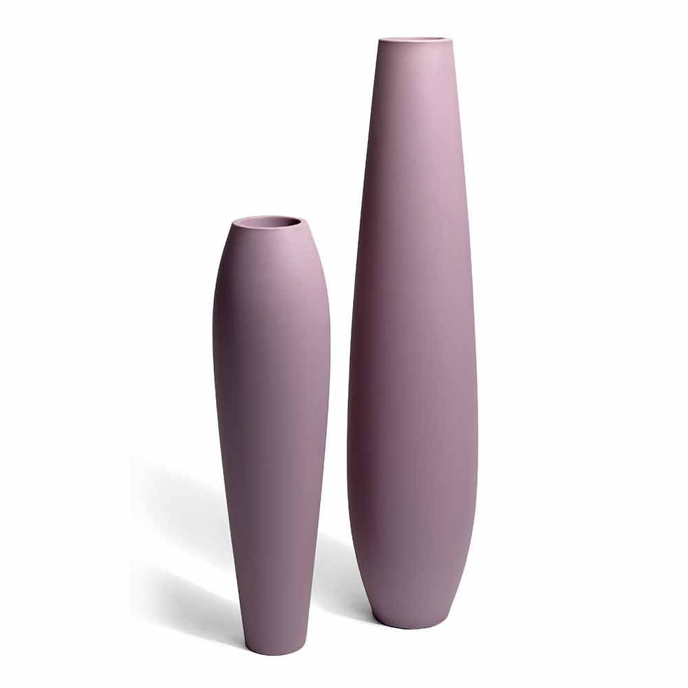 Vaso Decorativo Reversibile in Polietilene di Design Made in Italy - Nadai