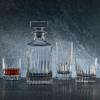 12 Bicchieri da Whisky o Acqua Tumbler Bassi in Cristallo Ecologico - Voglia