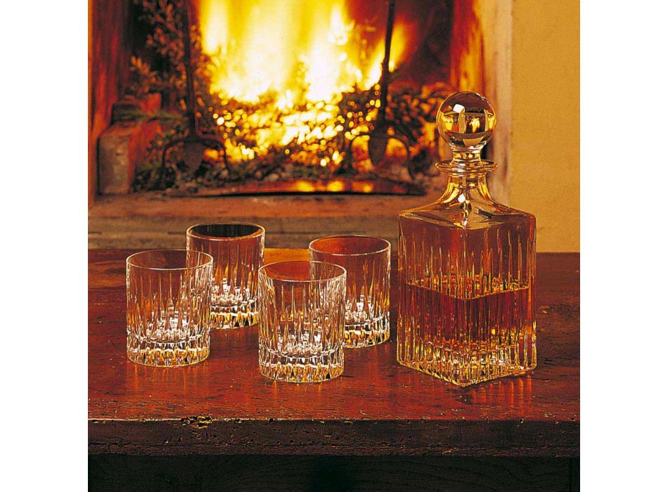 12 Bicchieri da Whisky o Acqua Tumbler Bassi in Cristallo Ecologico - Voglia