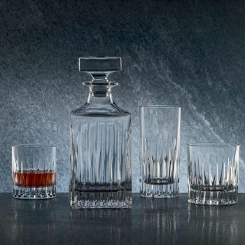 12 Bicchieri per Long Drink Tumbler Alti in Cristallo Ecologico - Voglia