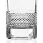 12 Bicchieri Tumbler Alti in Cristallo Ecologico Decorato di Lusso - Milito Viadurini