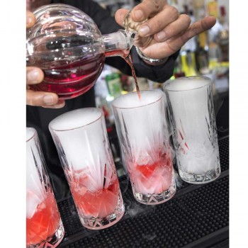 12 Bicchieri Tumbler Alto Highball per Cocktail in Eco Cristallo - Cantabile