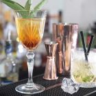 12 Calici Vino, Acqua, Cocktail in Cristallo Ecologico Stile Vintage - Cantabile Viadurini