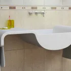 Lavandino Arredo Bagno Onda Made in Italy Viadurini