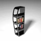 Libreria Design Moderno B-Side Made in Italy Viadurini