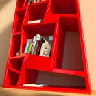 Libreria Design Christie Made in Italy Viadurini