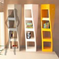 Libreria moderna di design in Solid Surface Collins 