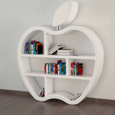 Libreria Design Moderno Gluttony Made in Italy Viadurini