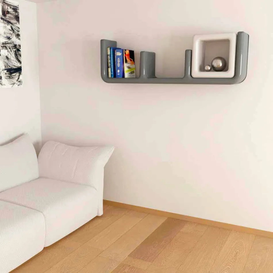 Mensola Moderna Design Atlante Made in Italy Viadurini