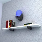 Mensola Design Vladimir Made in Italy Viadurini