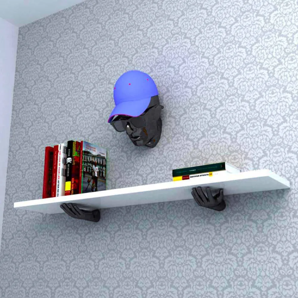 Mensola Design Vladimir Made in Italy Viadurini