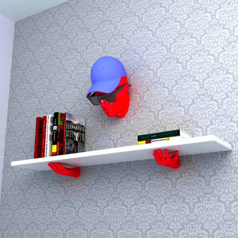 Mensola Design Vladimir Made in Italy Viadurini