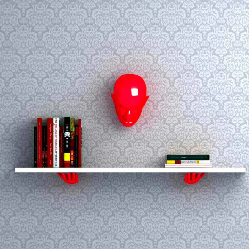 Mensola Design Vladimir Made in Italy Viadurini