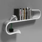 Mensola Design Moderno Waveshelf Made in Italy Viadurini