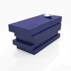 Scrivania Ufficio Design Alford Made in Italy Viadurini