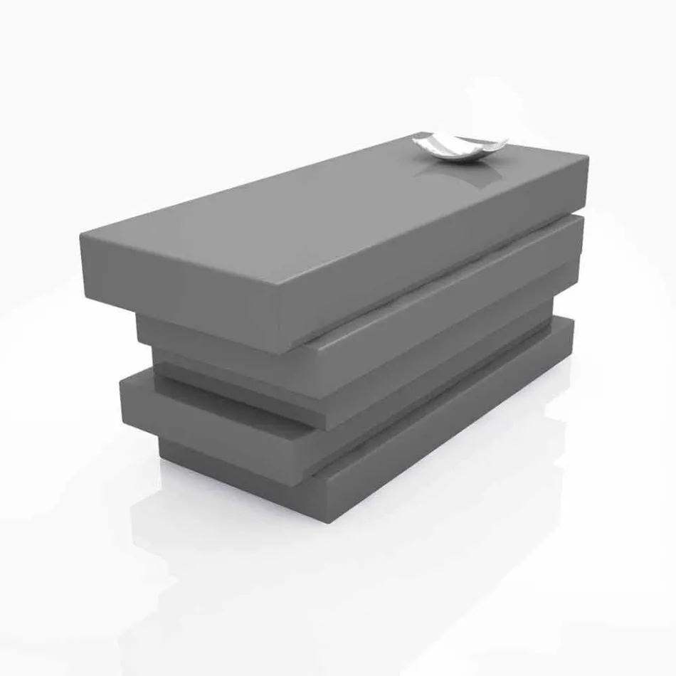 Scrivania Ufficio Design Alford Made in Italy Viadurini