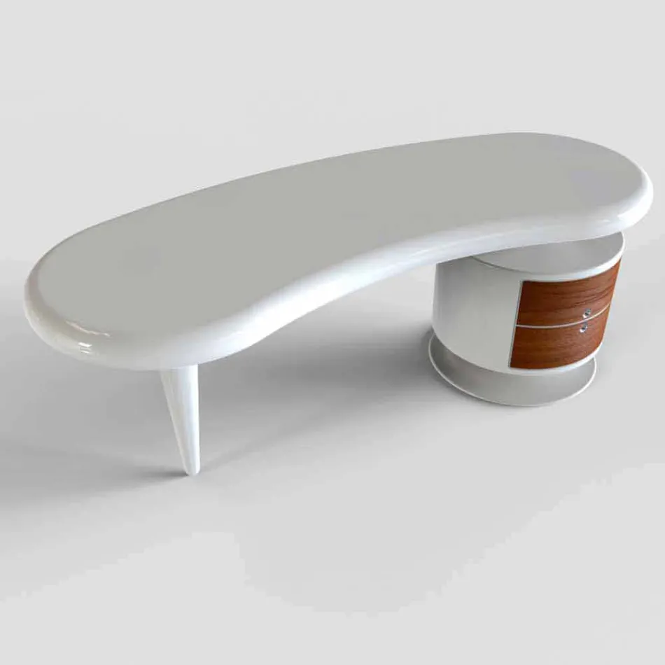 Scrivania Design Moderno Bean Made in Italy Viadurini