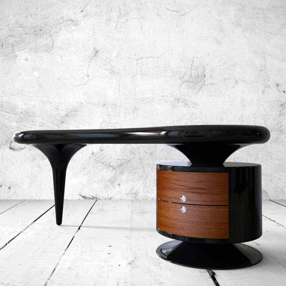 Scrivania Design Moderno Bean Made in Italy Viadurini