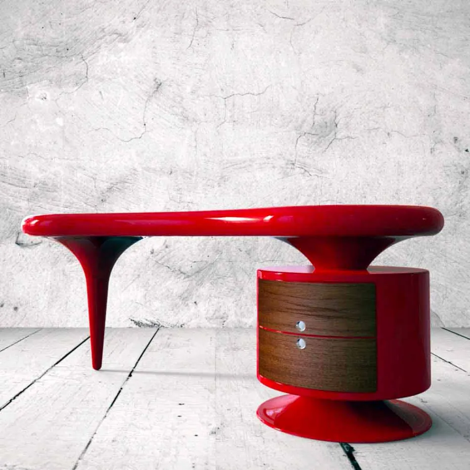 Scrivania Design Moderno Bean Made in Italy Viadurini