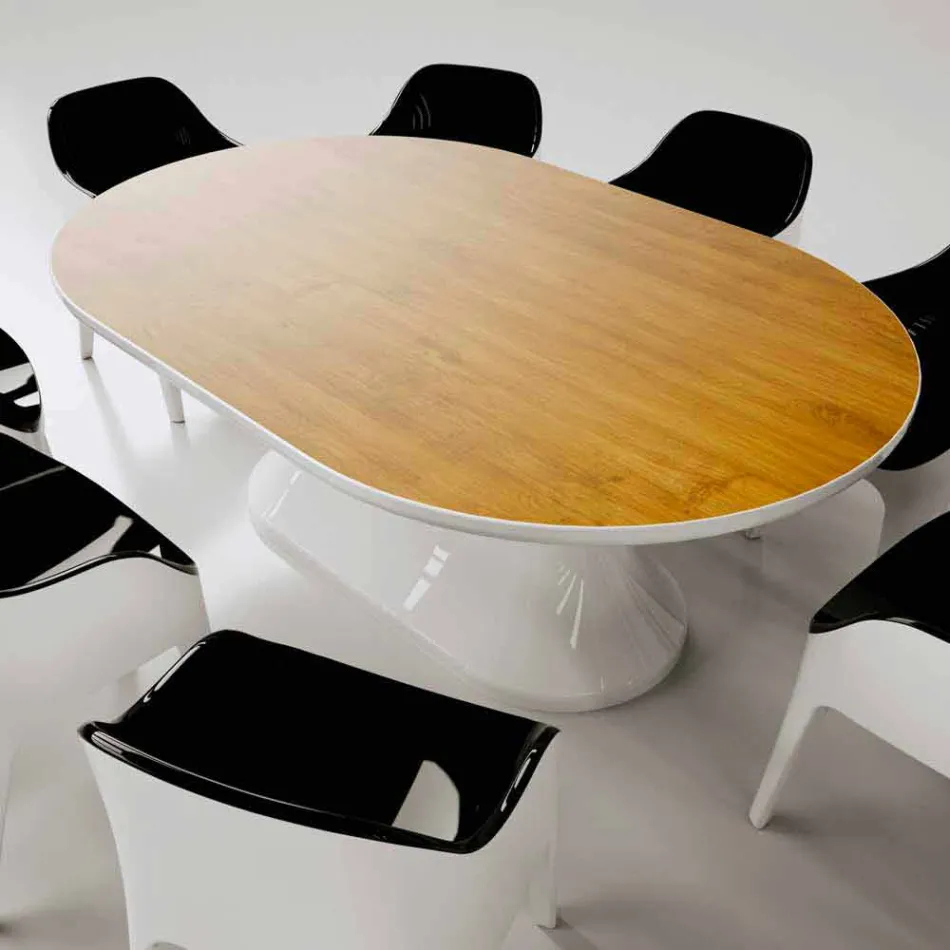 Scrivania Ufficio Design Lunch Table Made in Italy Viadurini