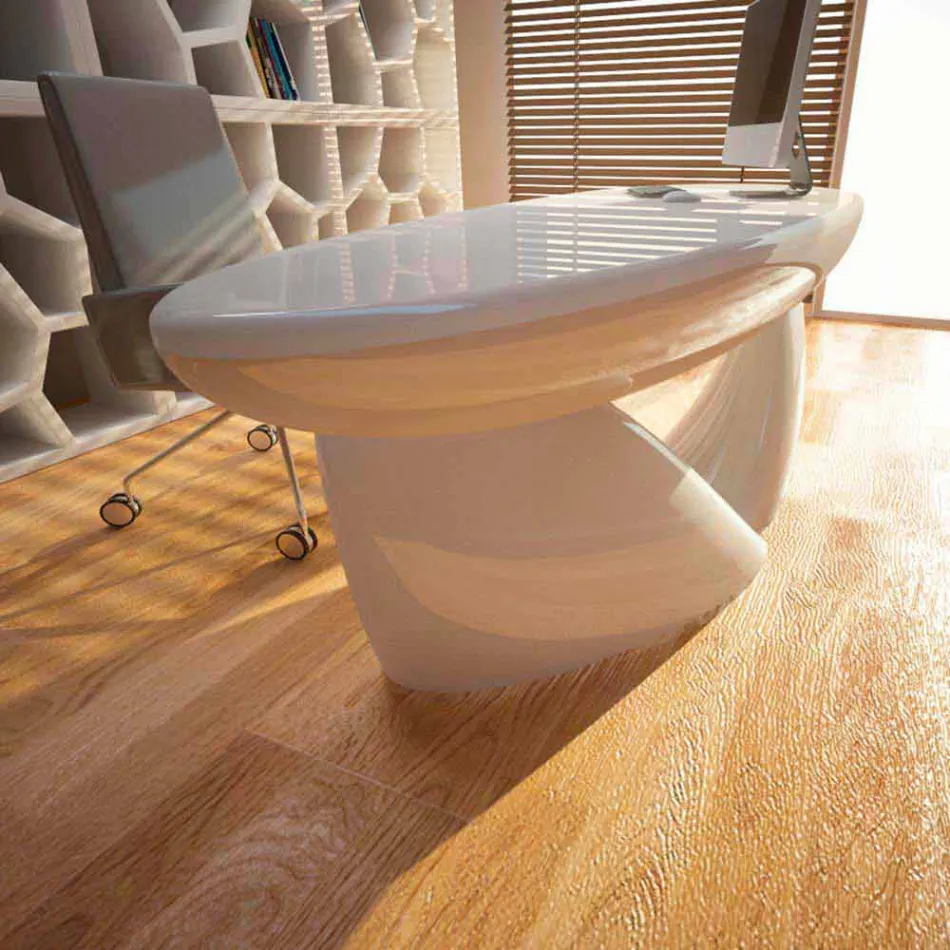 Scrivania Ufficio Design Sofstone Made in Italy Viadurini