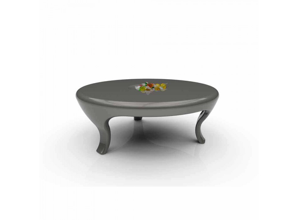 Tavolino Design Round Made in Italy Viadurini