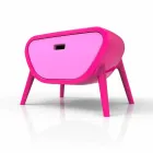 Comodino Moderno Design Little Gauche Made in Italy Viadurini