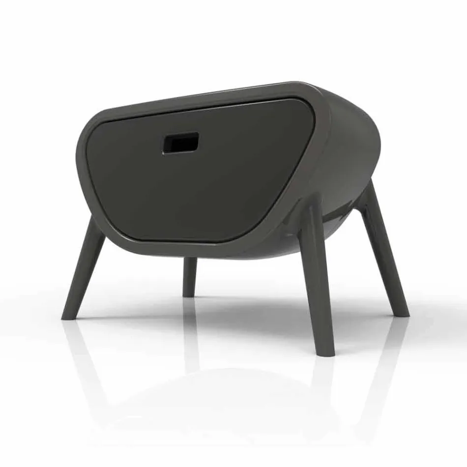 Comodino Moderno Design Little Gauche Made in Italy Viadurini