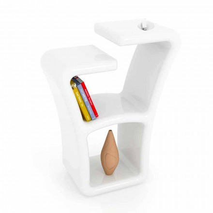 Consolle Multipiano Design Moderno Twice Made in Italy Viadurini