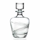 2 Bottiglie da Whisky in Cristallo Ecologico Italiano Artigianale - Ciclone Viadurini