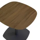 2 Poltrone con Tavolino in Alluminio con Trasferimento Termico Effetto Legno - Camper Viadurini