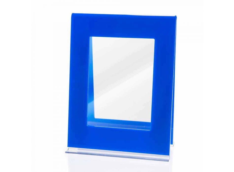 2 Portafoto da Tavolo Multiplo in Plexiglass Colorato Design Italiano - Tarino