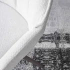 2 Sedie da Interno Metallo Bronzo Seduta Tessuto Bliss - Varen Viadurini