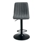 2 Sgabelli da Soggiorno con Seduta Imbottita in Tessuto di Diversi Colori - Impeto Viadurini