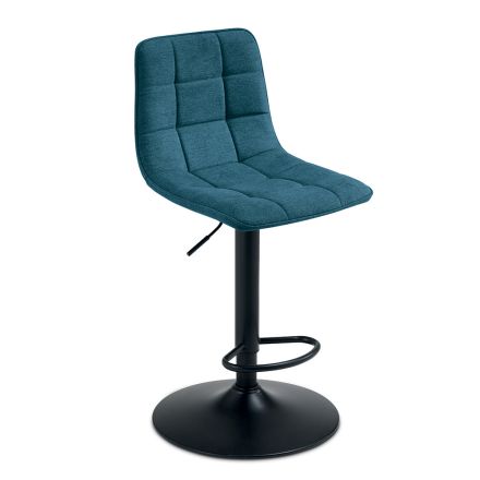 2 Sgabelli da Soggiorno con Seduta in Tessuto di Diversi Colori - Corrente Viadurini