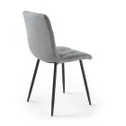 4 Sedie da Soggiorno con Seduta in Tessuto di Diversi Colori - Corrente Viadurini