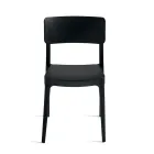 4 Sedie Impilabili da Soggiorno in Polipropilene di Diversi Colori - Slancio Viadurini