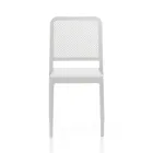 4 Sedie Indoor e Outdoor Impilabili in Polipropilene - Pavone Viadurini