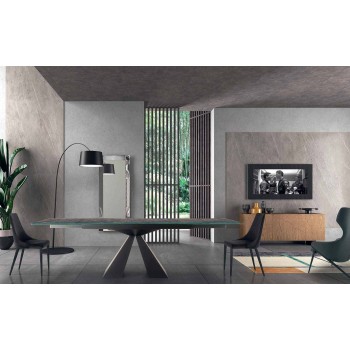 4 Sedie Moderne in Acciaio con Seduta in Velluto Imbottita Made in Italy – Nirvana