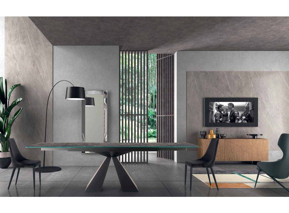 4 Sedie Moderne in Acciaio con Seduta in Velluto Imbottita Made in Italy – Nirvana
