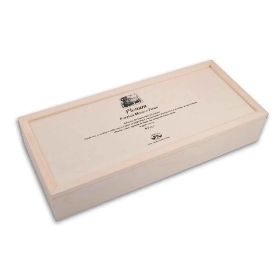 6 Coltelli Plenum a Lama Liscia Berti in Esclusiva per Viadurini - Andalo  Viadurini