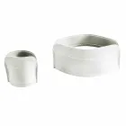 Accessori per Scrivania in Cuoio Rigenerato da 5 Pezzi Made in Italy - Ebe Viadurini