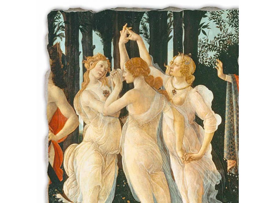 Affresco Botticelli “Allegoria della Primavera” – particolare