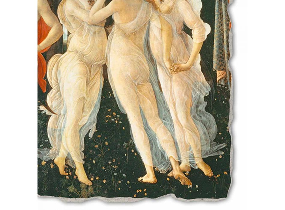 Affresco Botticelli “Allegoria della Primavera” – particolare